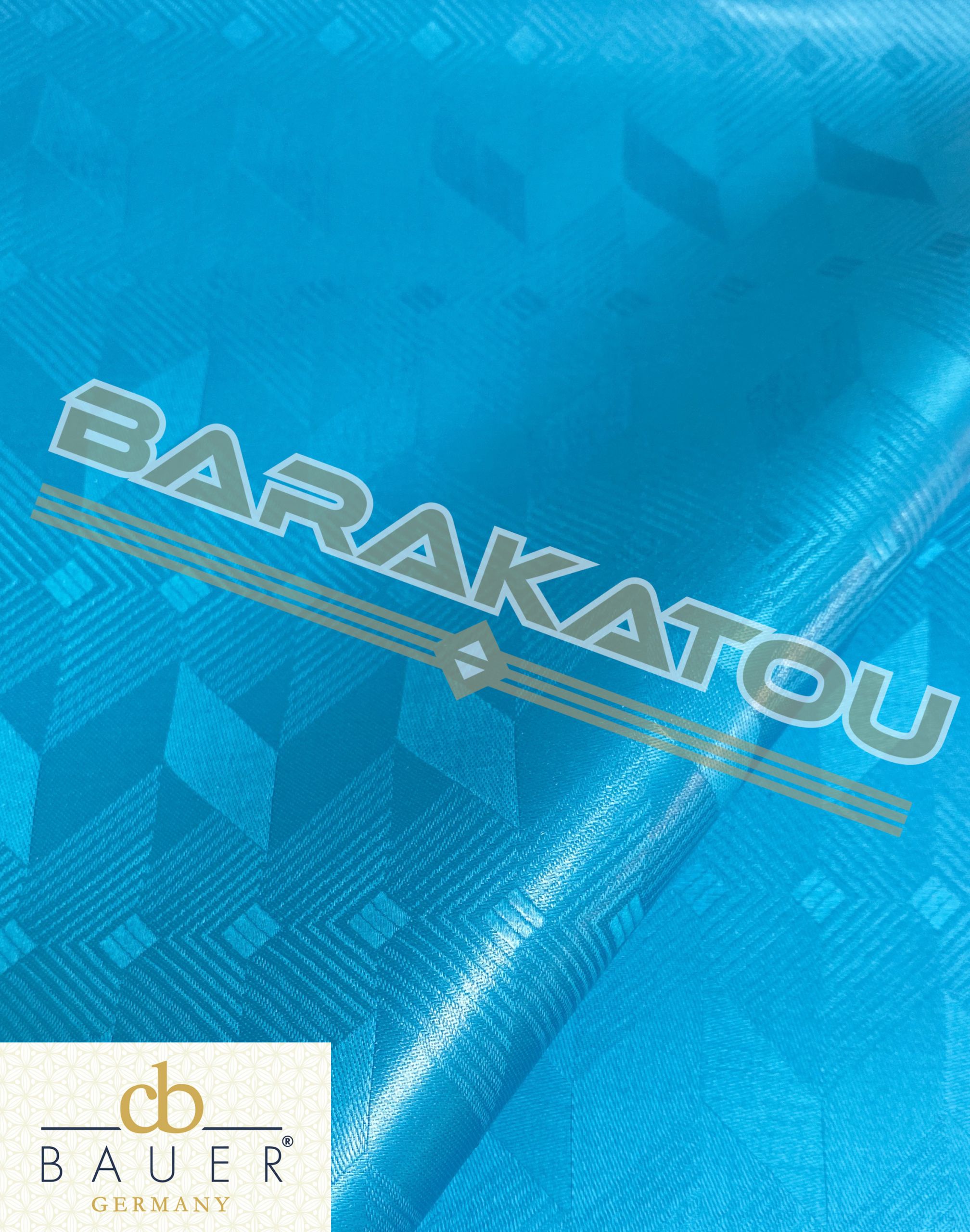 Bazin Luxury Bauer Yakhout bleu Pacifique