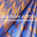 Bazin Luxury Keep Cool Bleu Orange