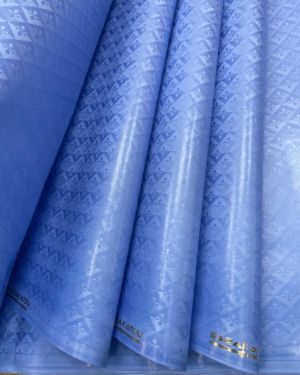 Bazin Luxury Fulda Bleu Bara