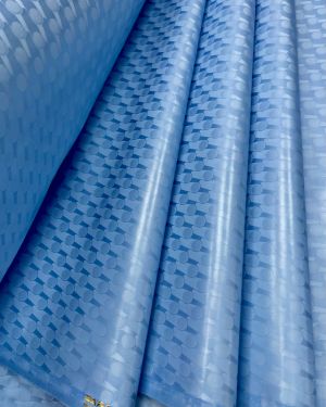 Bazin Luxury Fulda Bleu Bara