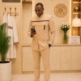 Ensemble veste Super 100 Col Mao homme