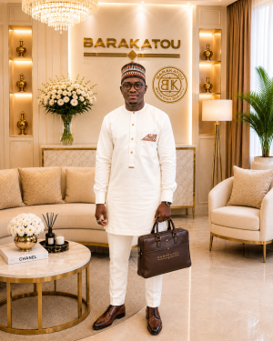 Costume africain blanc